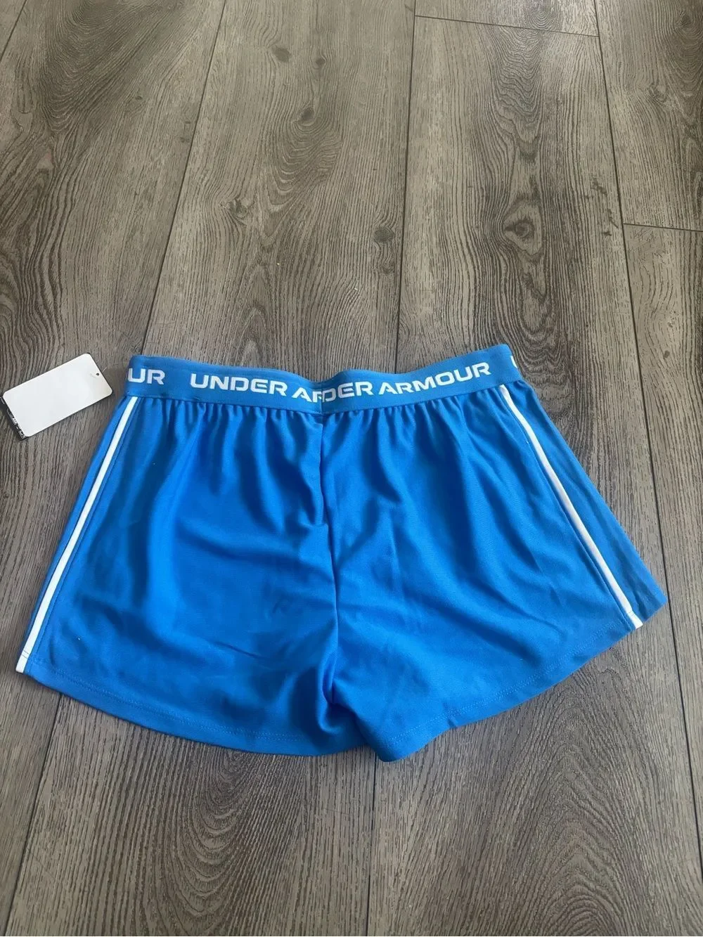 Under Armour girls Blue Performance Shorts